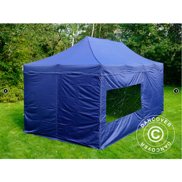 FleXtents PRO Steel 3x6m inkl 6st sidovggar