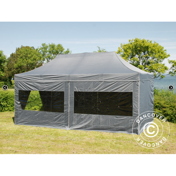 FleXtents PRO Steel 3x6m inkl 6st sidovggar