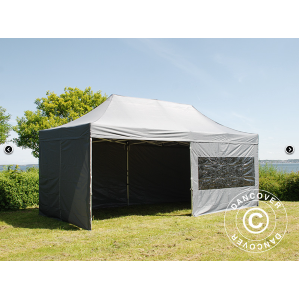 FleXtents PRO Steel 3x6m inkl 6st sidovggar