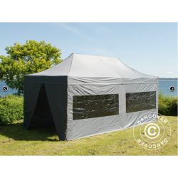 FleXtents PRO Steel 3x6m inkl 6st sidovggar