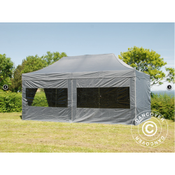 FleXtents PRO Steel 3x6m inkl 6st sidovggar