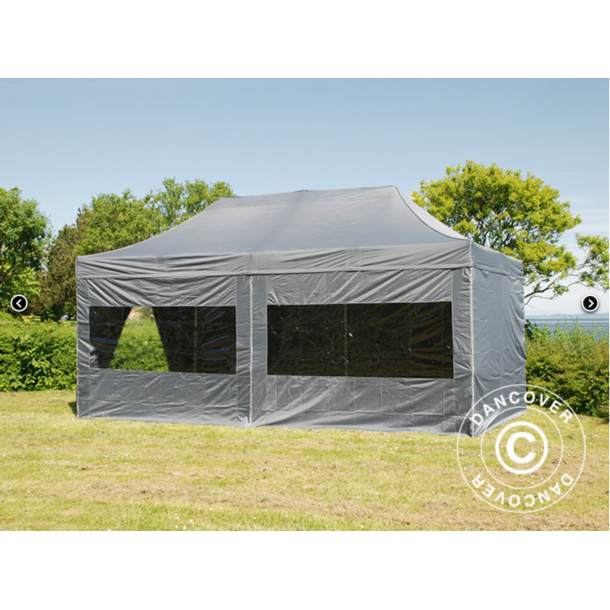 FleXtents PRO Steel 3x6m inkl 6st sidovggar