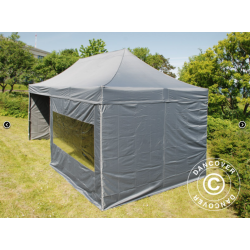 FleXtents PRO Steel 3x6m inkl 6st sidovggar