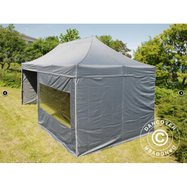 FleXtents PRO Steel 3x6m inkl 6st sidovggar