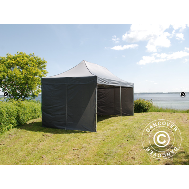 FleXtents PRO Steel 3x6m inkl 6st sidovggar