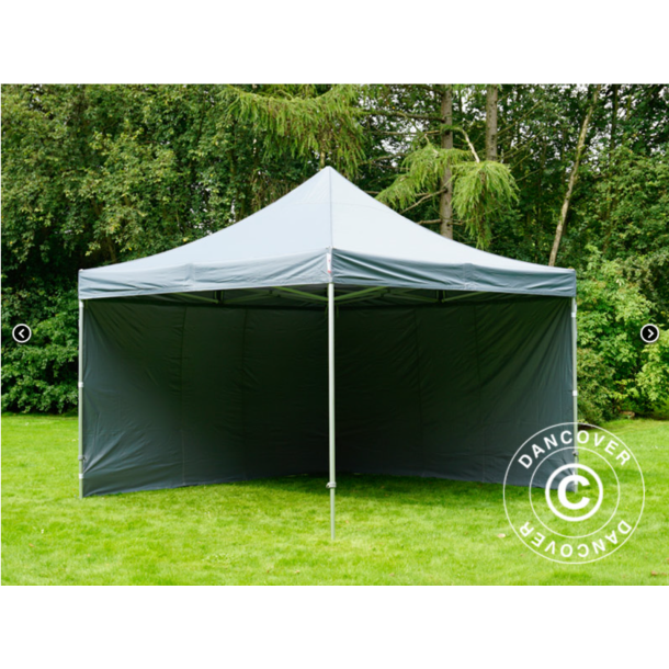 FleXtents PRO Steel 4x4m inkl 4st sidovggar