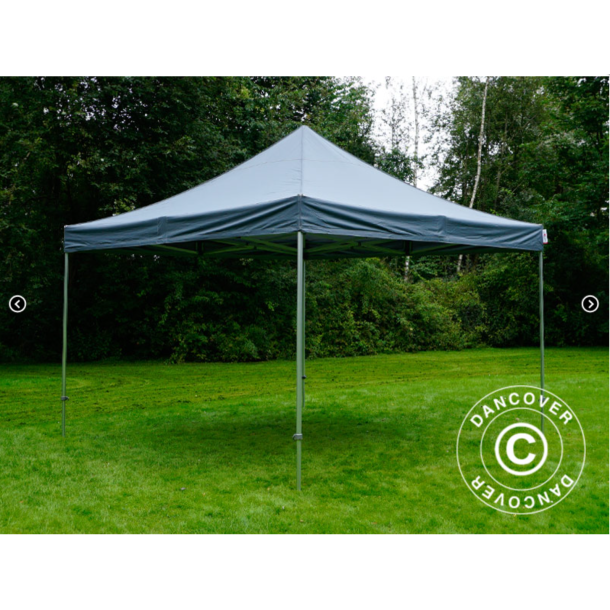 FleXtents PRO Steel 4x4m inkl 4st sidovggar