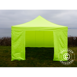 FleXtents PRO Steel 4x4m inkl 4st sidovggar