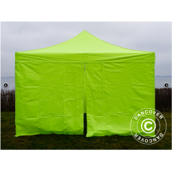 FleXtents PRO Steel 4x4m inkl 4st sidovggar