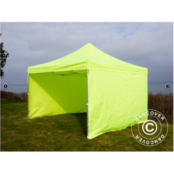 FleXtents PRO Steel 4x4m inkl 4st sidovggar