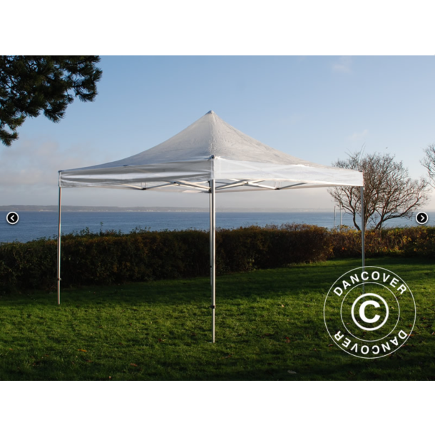 FleXtents PRO Steel 4x4m inkl 4st sidovggar