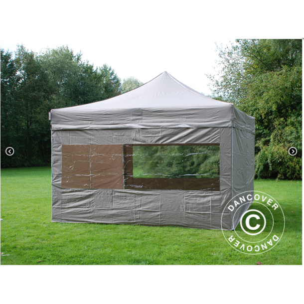 FleXtents PRO Steel 4x4m inkl 4st sidovggar