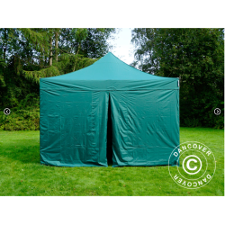 FleXtents PRO Steel 4x4m inkl 4st sidovggar