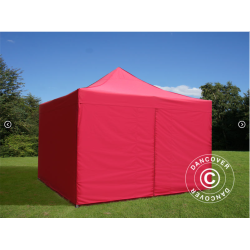 FleXtents PRO Steel 4x4m inkl 4st sidovggar