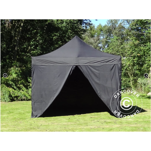 FleXtents PRO Steel 4x4m inkl 4st sidovggar