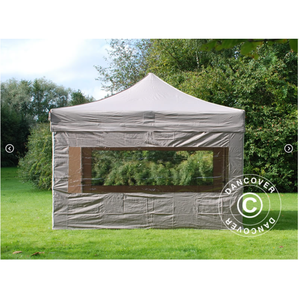 FleXtents PRO Steel 4x4m inkl 4st sidovggar