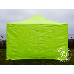 FleXtents PRO Steel 4x4m inkl 4st sidovggar