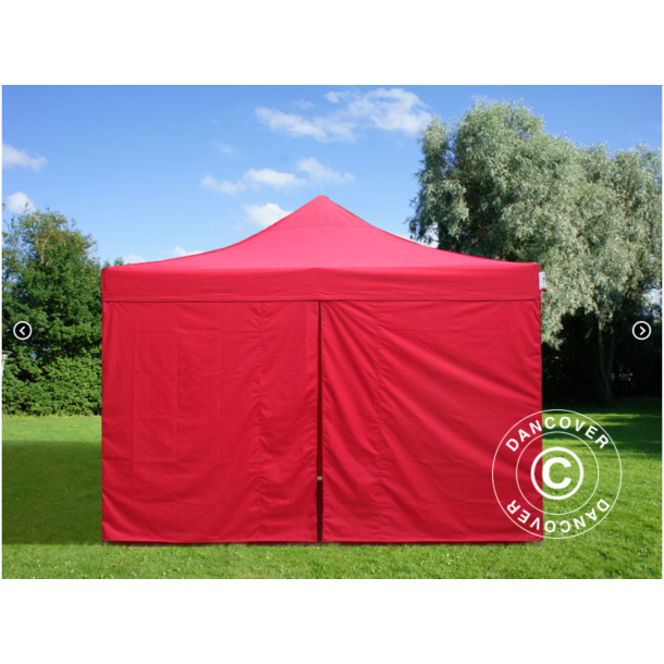 FleXtents PRO Steel 4x4m inkl 4st sidovggar