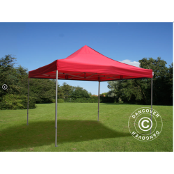 FleXtents PRO Steel 4x4m inkl 4st sidovggar