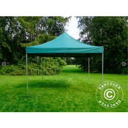 FleXtents PRO Steel 4x4m inkl 4st sidovggar