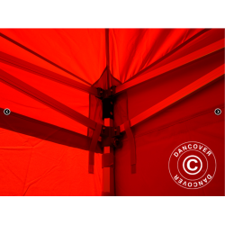 FleXtents PRO Steel 4x4m inkl 4st sidovggar