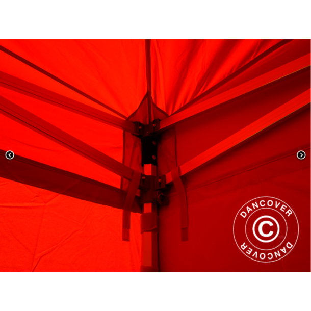 FleXtents PRO Steel 4x4m inkl 4st sidovggar