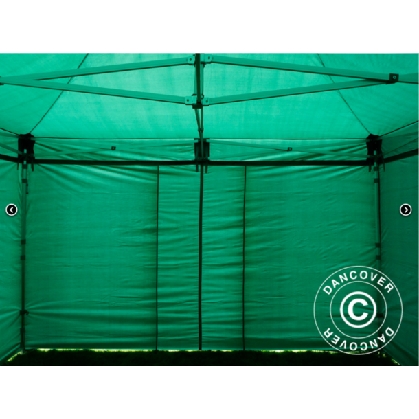 FleXtents PRO Steel 4x4m inkl 4st sidovggar