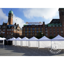 FleXtents PRO Steel 4x4m inkl 4st sidovggar