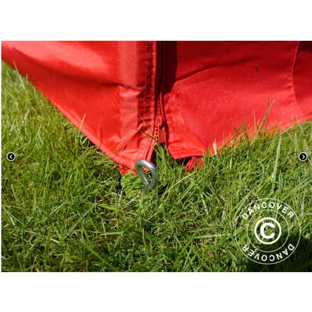 FleXtents PRO Steel 4x4m inkl 4st sidovggar