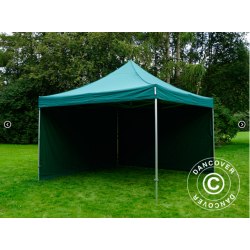 FleXtents PRO Steel 4x4m inkl 4st sidovggar