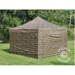 FleXtents PRO Steel 4x4m inkl 4st sidovggar