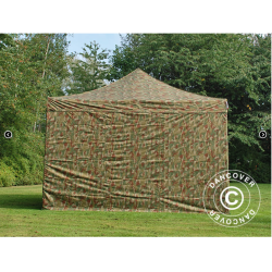 FleXtents PRO Steel 4x4m inkl 4st sidovggar