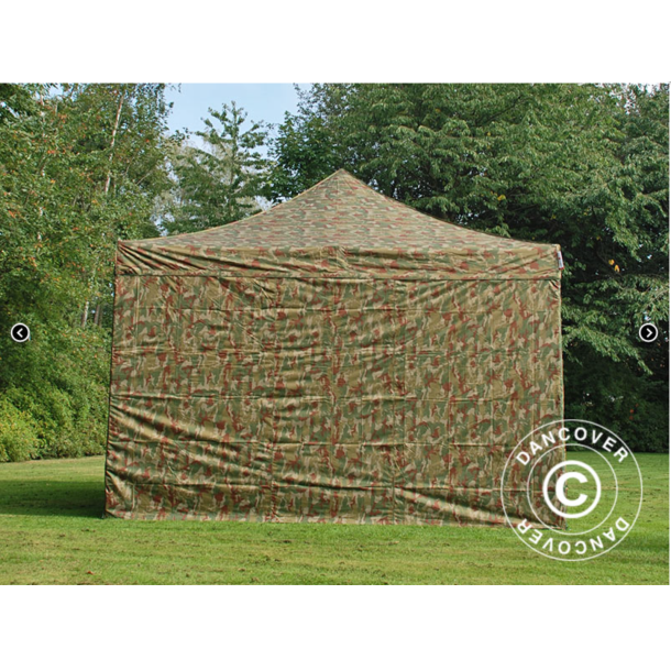 FleXtents PRO Steel 4x4m inkl 4st sidovggar