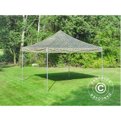 FleXtents PRO Steel 4x4m inkl 4st sidovggar