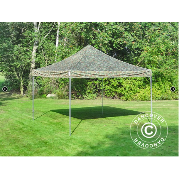 FleXtents PRO Steel 4x4m inkl 4st sidovggar