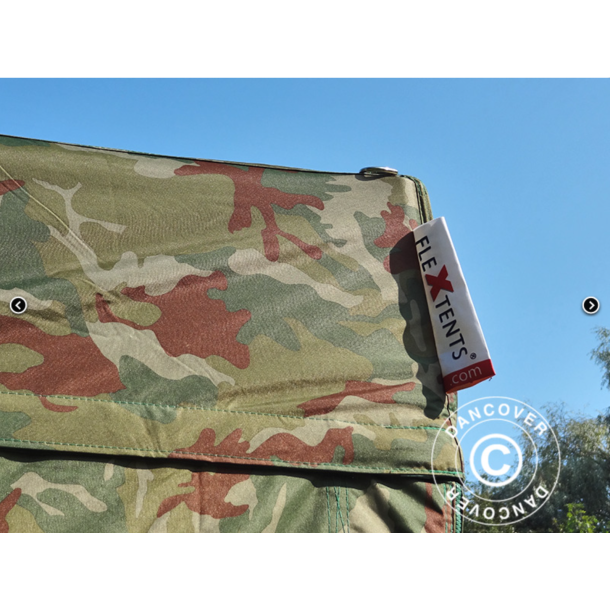 FleXtents PRO Steel 4x4m inkl 4st sidovggar