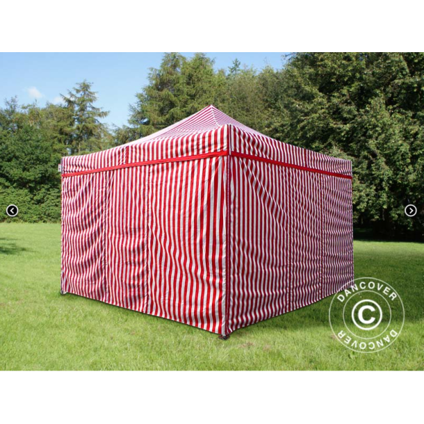 FleXtents PRO Steel 4x4m inkl 4st sidovggar