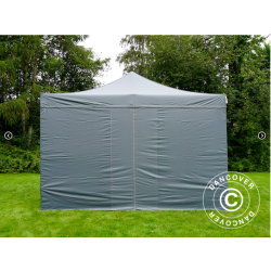 FleXtents PRO Steel 4x4m inkl 4st sidovggar