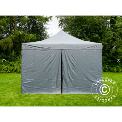 FleXtents PRO Steel 4x4m inkl 4st sidovggar