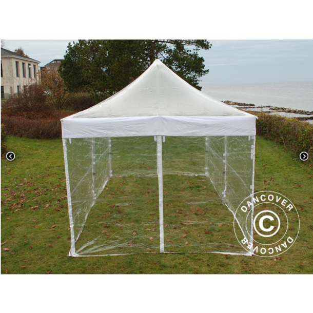FleXtents PRO Steel 4x6m inkl 8st sidovggar