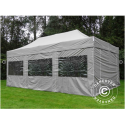 FleXtents PRO Steel 4x6m inkl 8st sidovggar