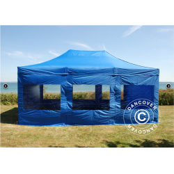 FleXtents PRO Steel 4x6m inkl 8st sidovggar