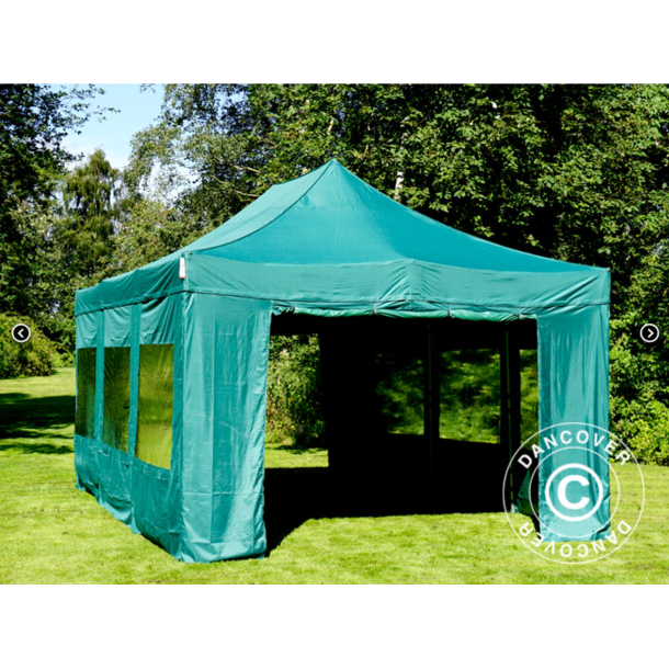 FleXtents PRO Steel 4x6m inkl 8st sidovggar