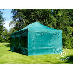 FleXtents PRO Steel 4x6m inkl 8st sidovggar