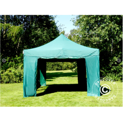 FleXtents PRO Steel 4x6m inkl 8st sidovggar