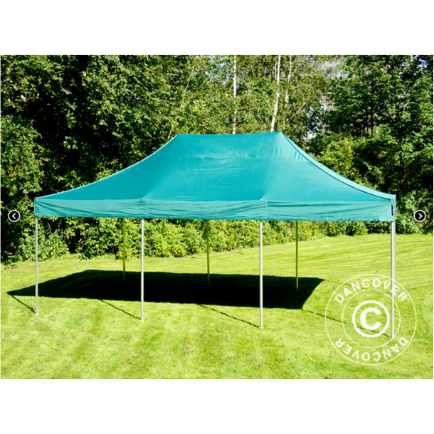 FleXtents PRO Steel 4x6m inkl 8st sidovggar