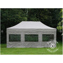 FleXtents PRO Steel 4x6m inkl 8st sidovggar