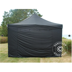 FleXtents PRO Steel 4x6m inkl 8st sidovggar
