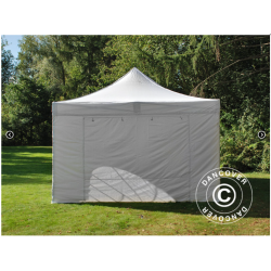 FleXtents PRO Steel 4x6m inkl 8st sidovggar