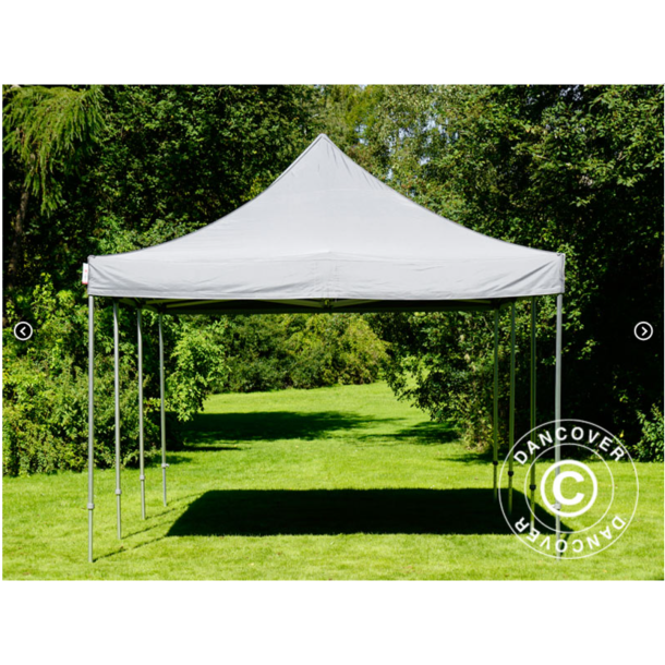 FleXtents PRO Steel 4x6m inkl 8st sidovggar